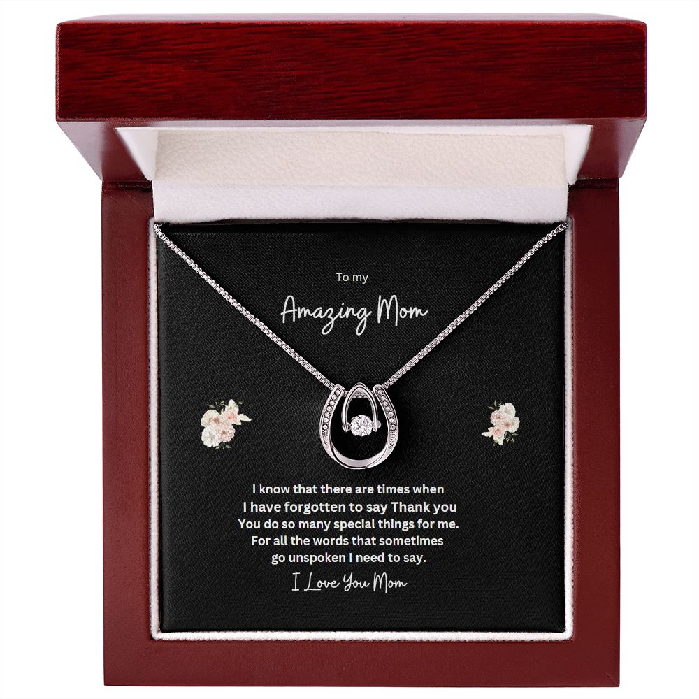My Amazing Mom Necklace Now on sale for a limited time!