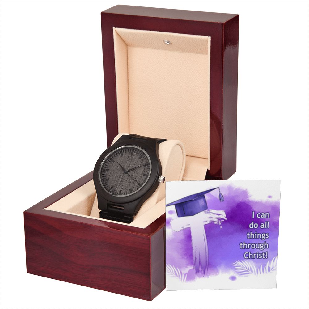 Wooden Watch And Message