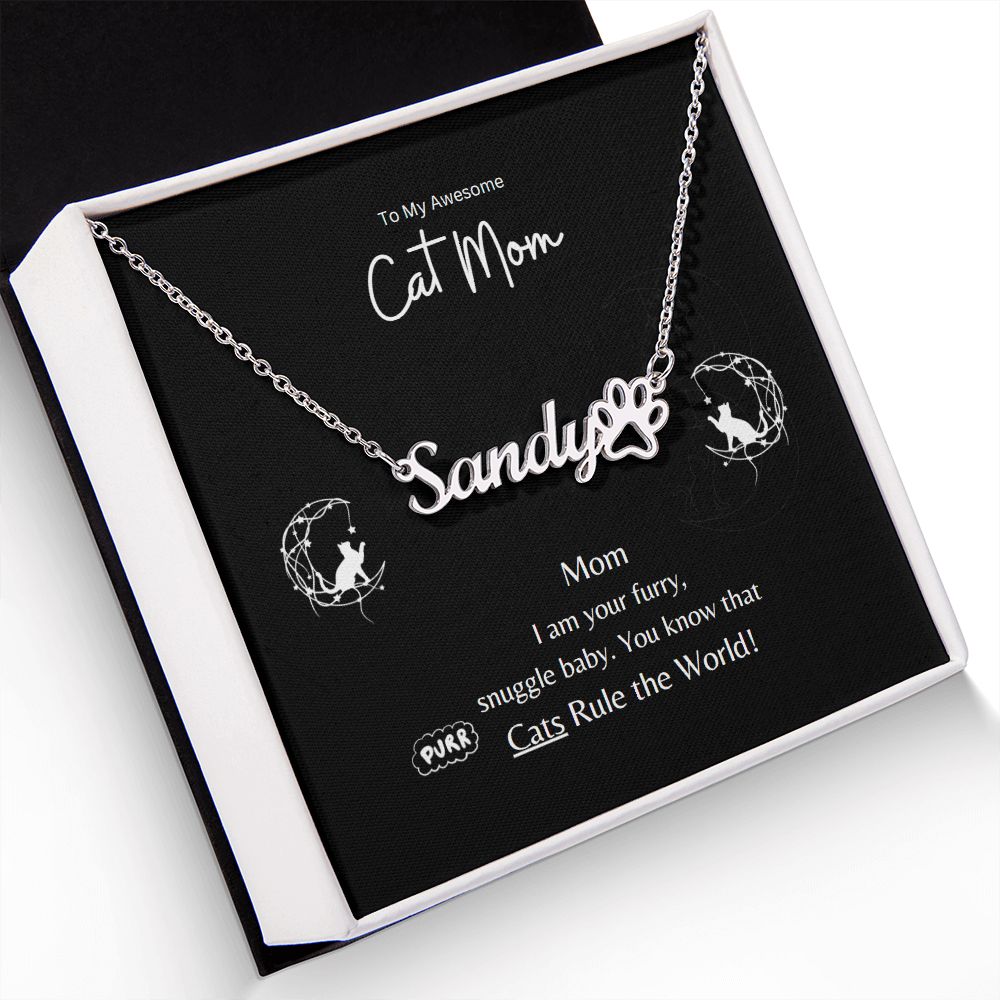 Cat Mom Necklace Now 50 % off so order now limited time.