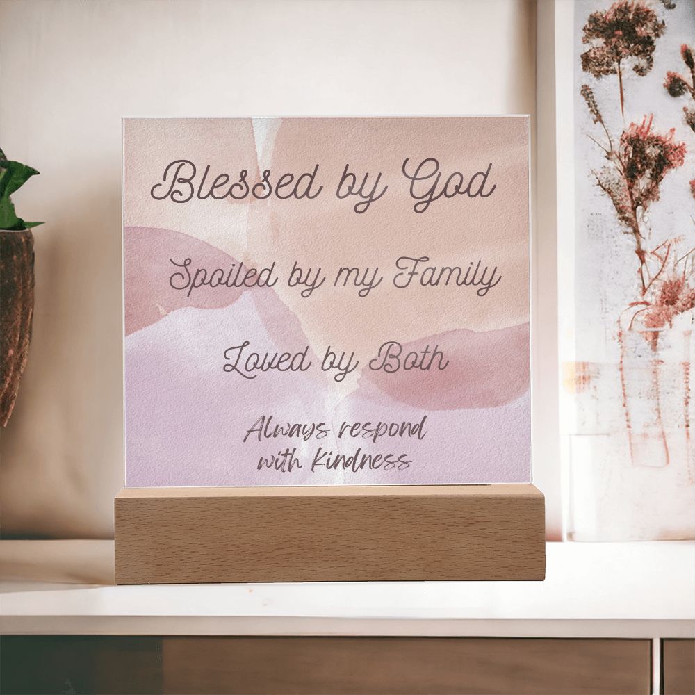 Acrylic Square Plaque