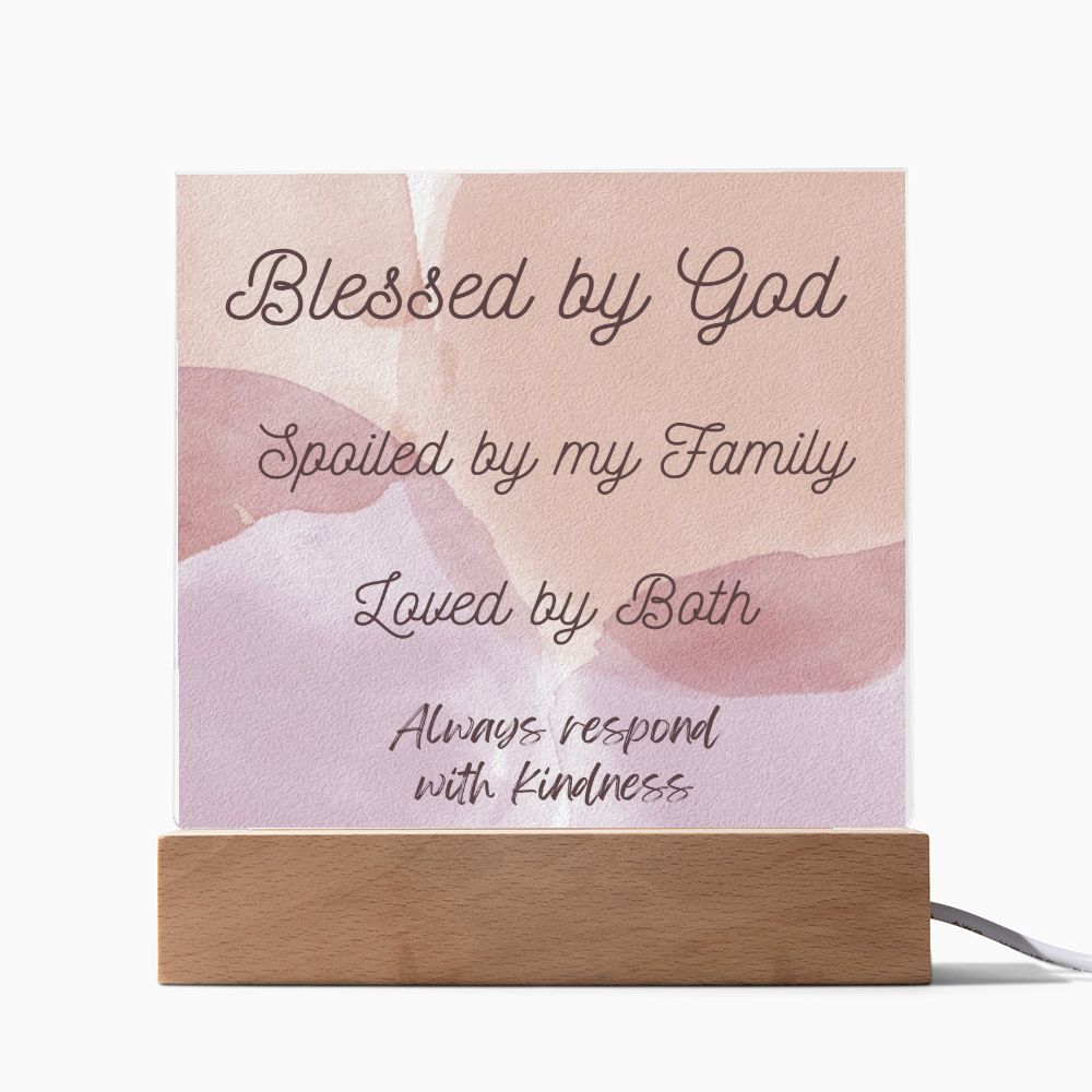 Acrylic Square Plaque