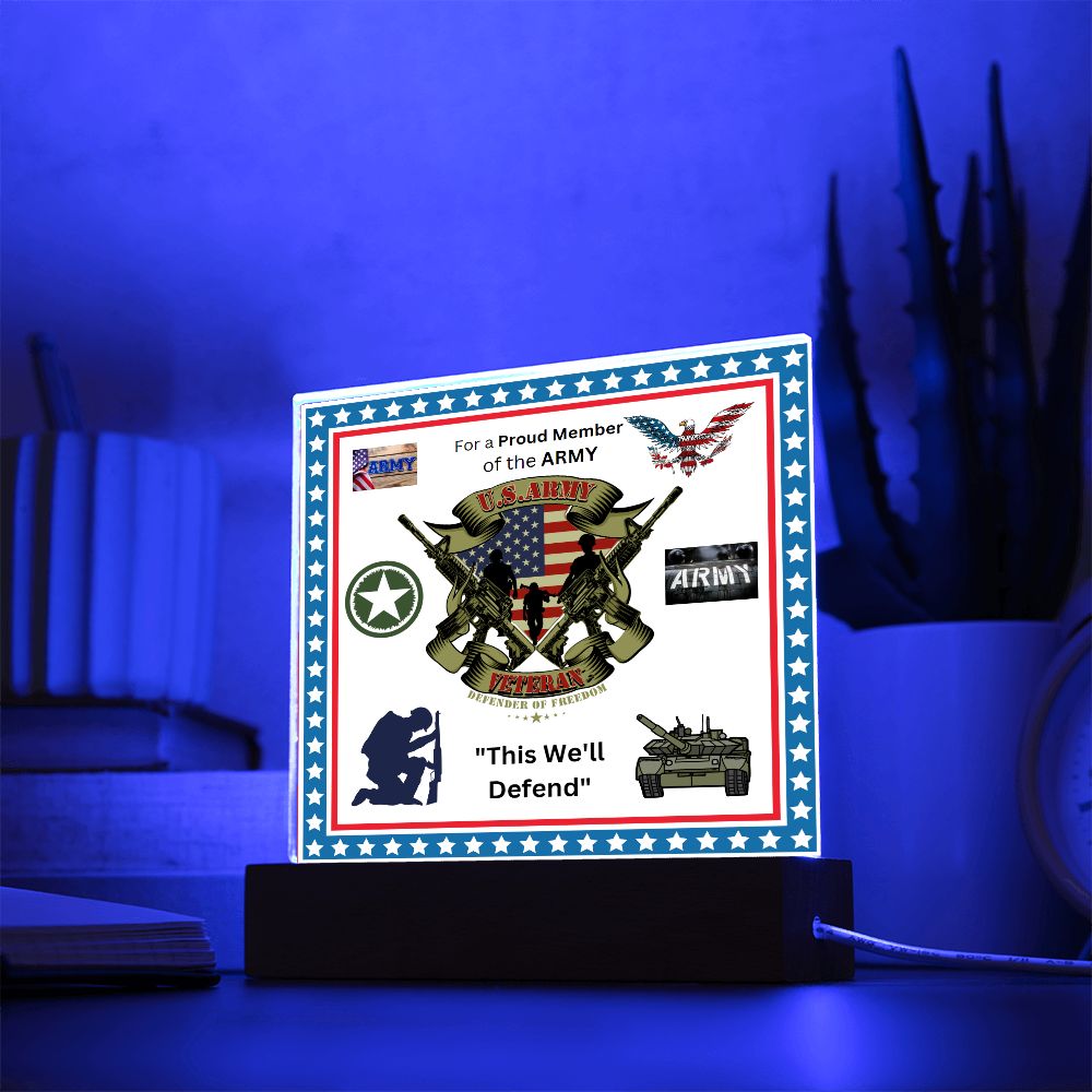 U.S.ARMY PLAQUE This is now 50% off for a limited time!