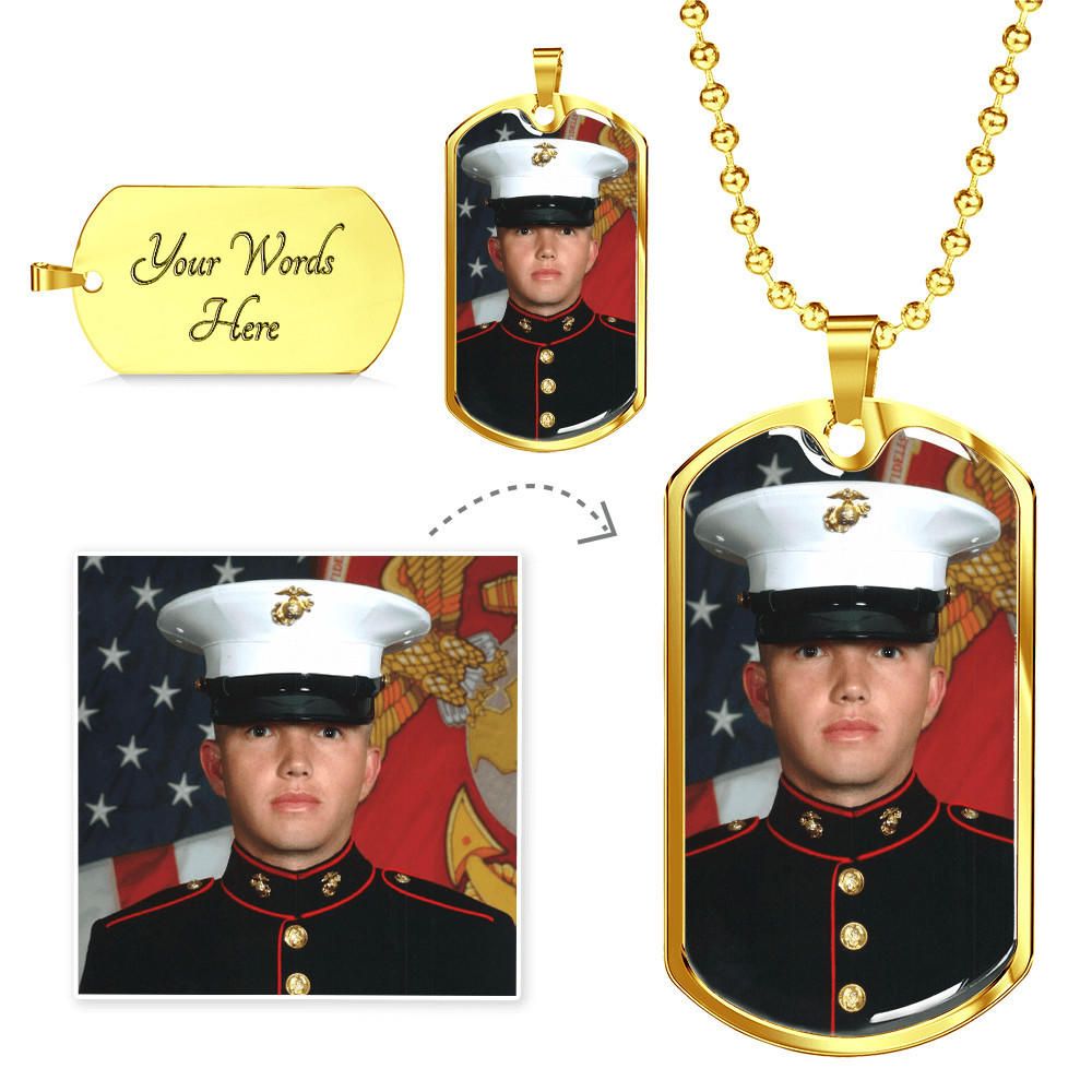 Military Dog Tag on sale NOW 50% off Hurry while supply lasts