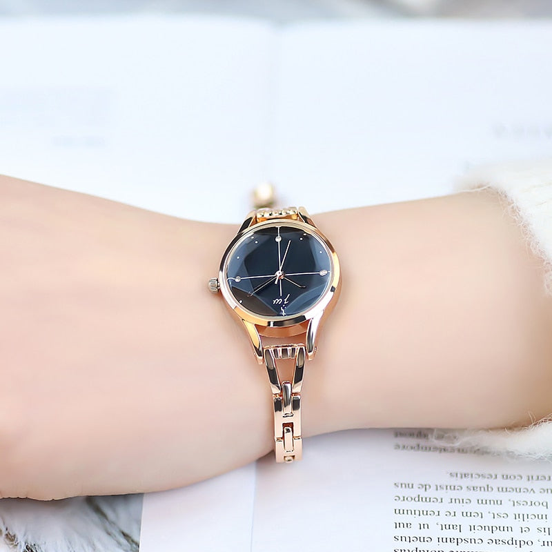 New brand JW Women's Bracelet watches Luxury Crystal Dress watches Clock Ladies'fashion Casual Quartz Wrist watches reloj mujer