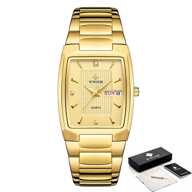 WWOOR 2021 New Square Watch Men