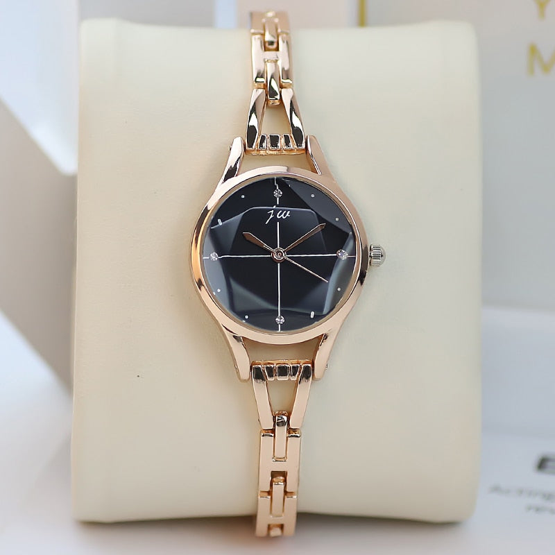 New brand JW Women's Bracelet watches Luxury Crystal Dress watches Clock Ladies'fashion Casual Quartz Wrist watches reloj mujer