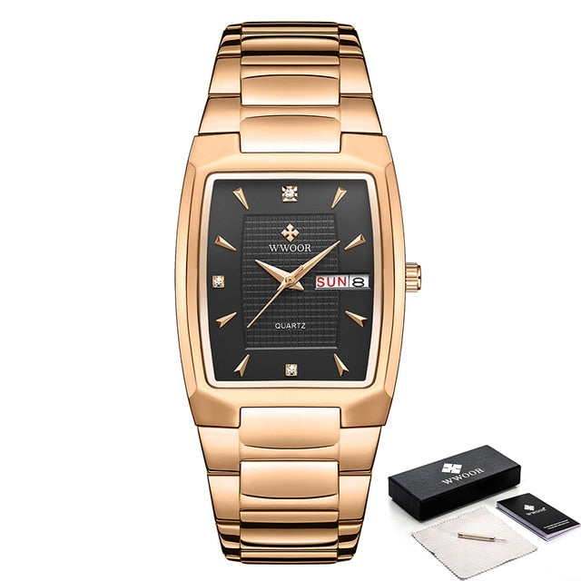 WWOOR 2021 New Square Watch Men