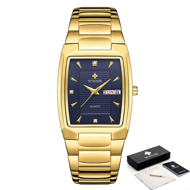 WWOOR 2021 New Square Watch Men