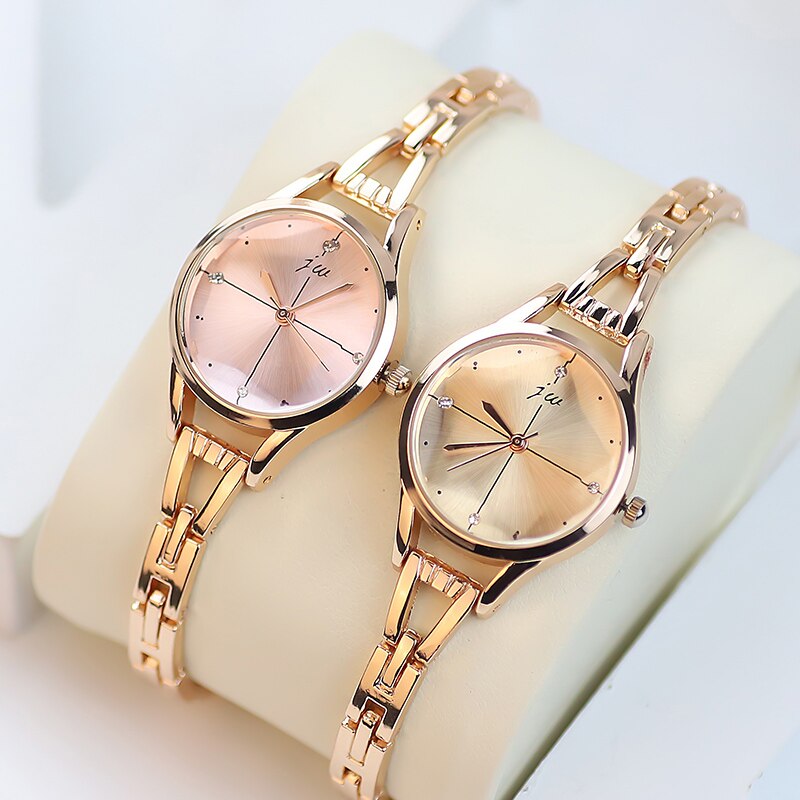 New brand JW Women's Bracelet watches Luxury Crystal Dress watches Clock Ladies'fashion Casual Quartz Wrist watches reloj mujer