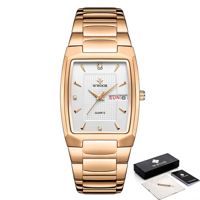 WWOOR 2021 New Square Watch Men