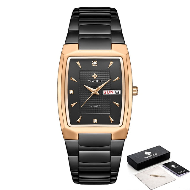 WWOOR 2021 New Square Watch Men
