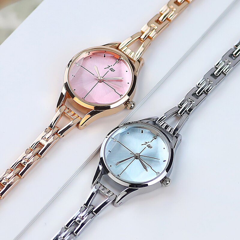 New brand JW Women's Bracelet watches Luxury Crystal Dress watches Clock Ladies'fashion Casual Quartz Wrist watches reloj mujer