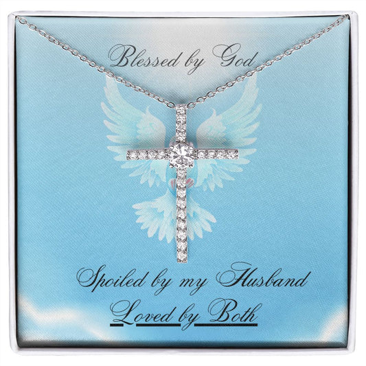CZ Cross Necklace