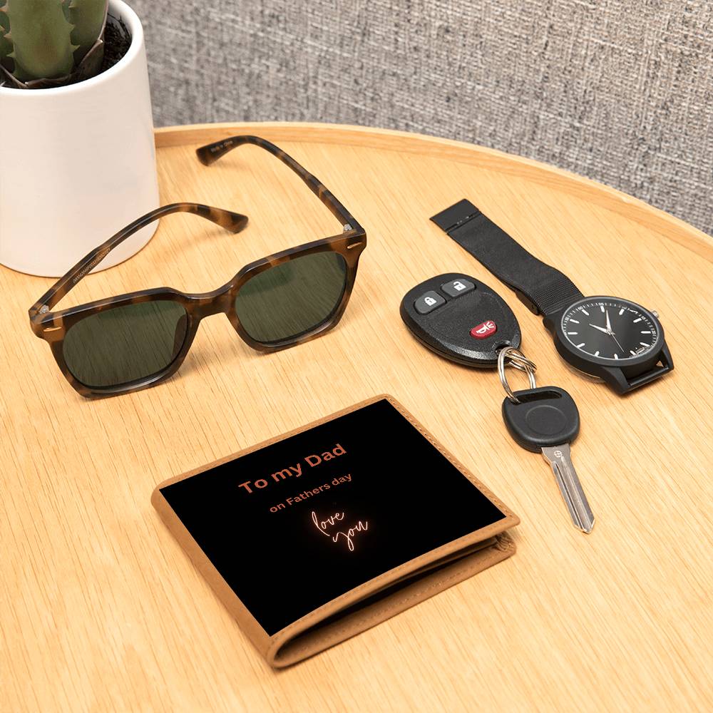 To my Dad wallet  on sale now for more than half off