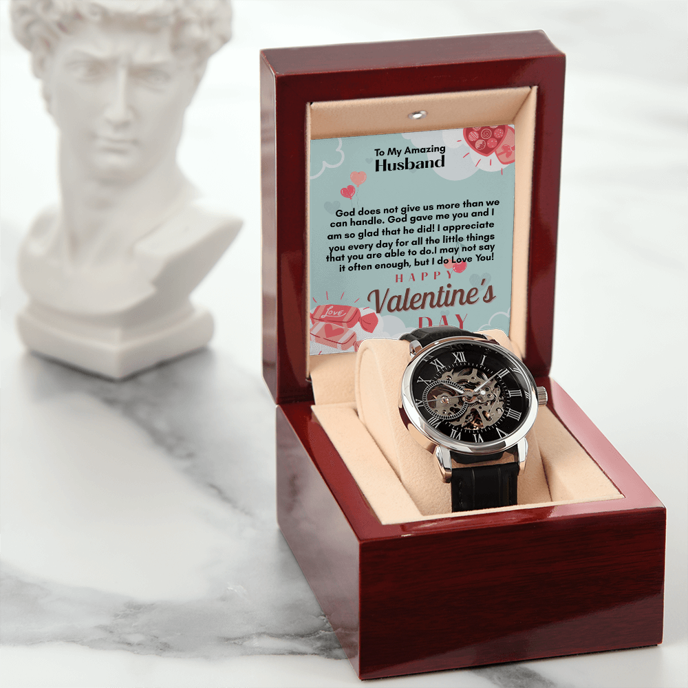 Men's Openwork Watch