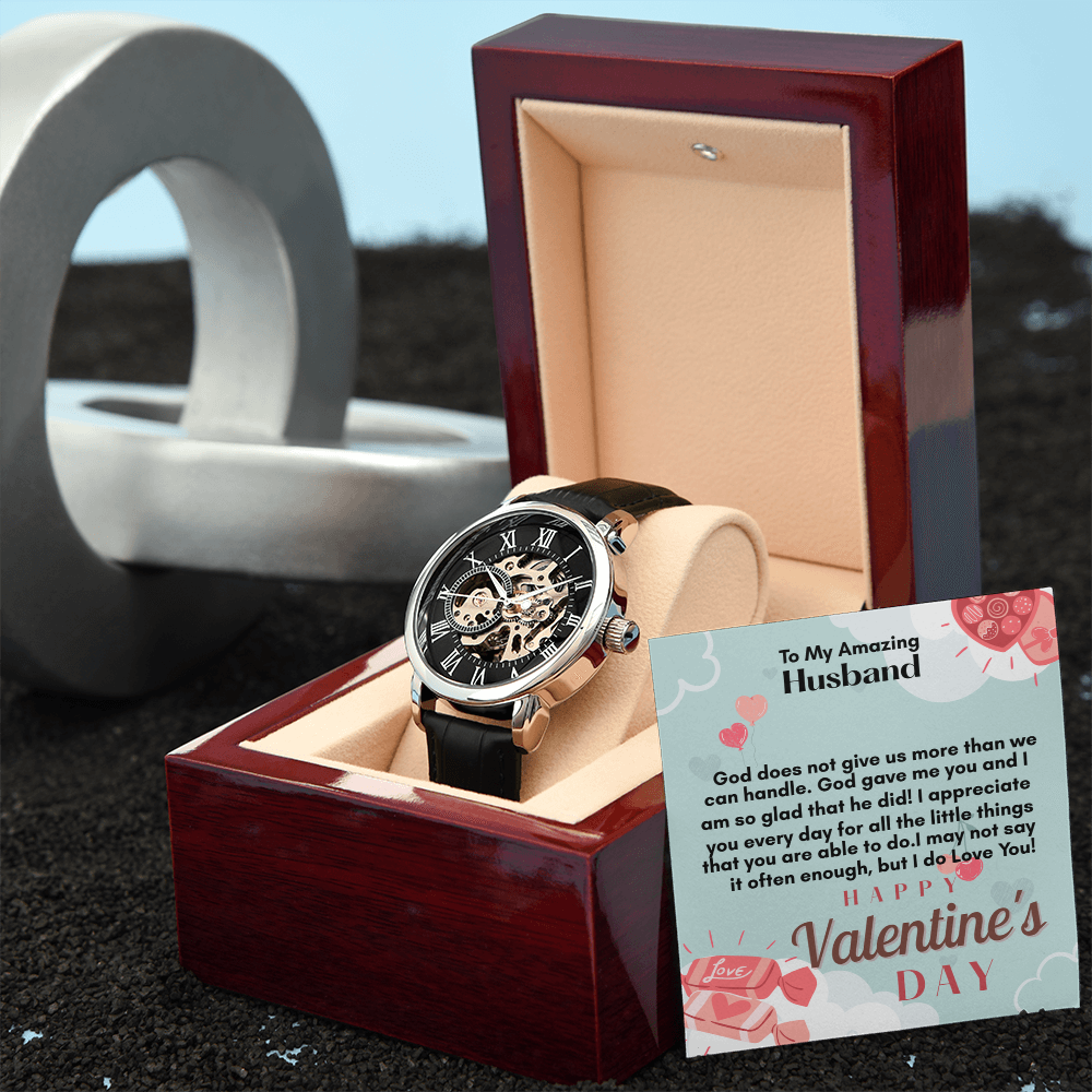 Men's Openwork Watch