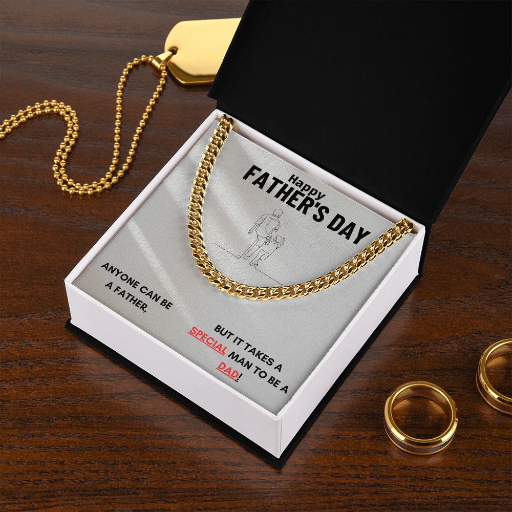 Mens Cuban Chain Link Necklace