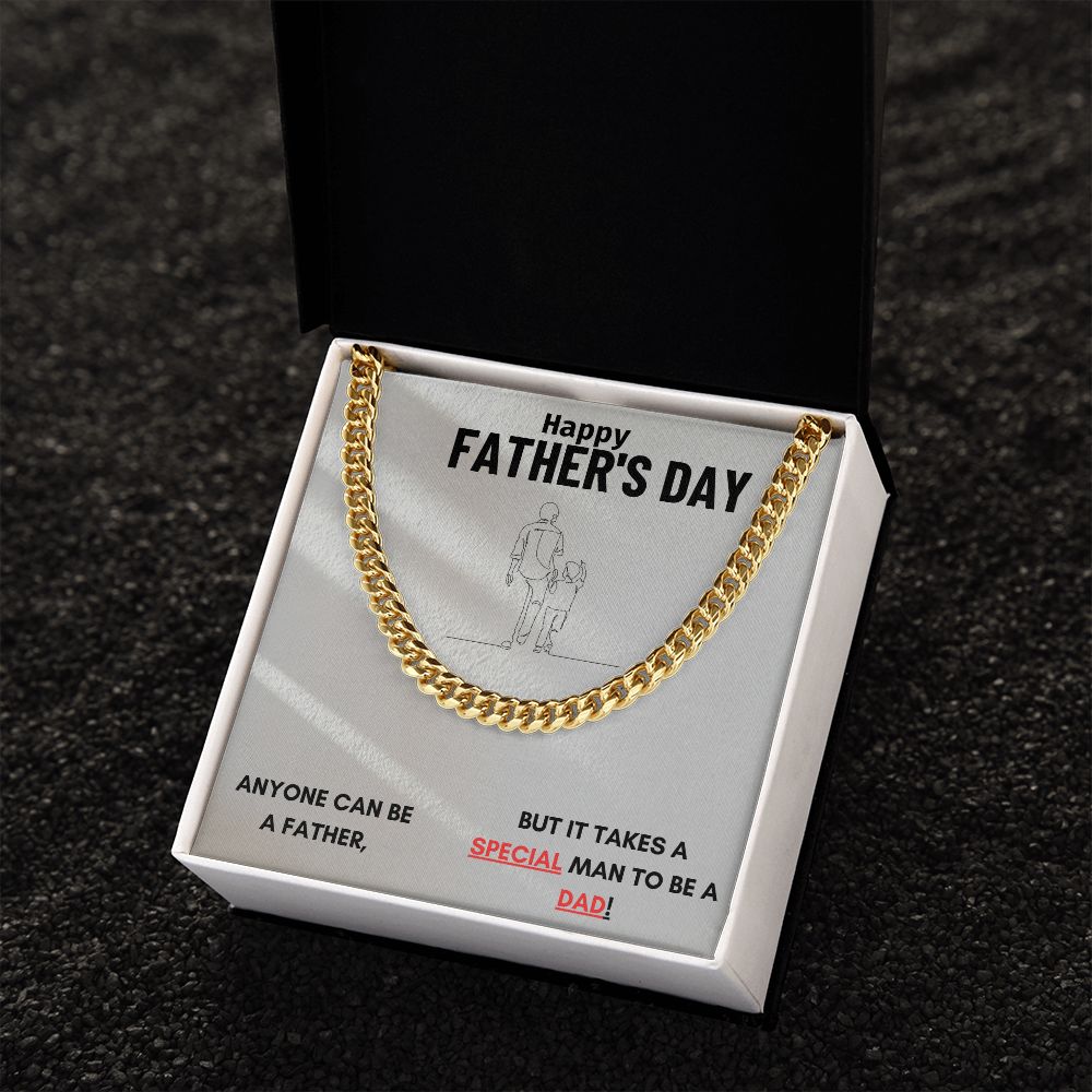 Mens Cuban Chain Link Necklace