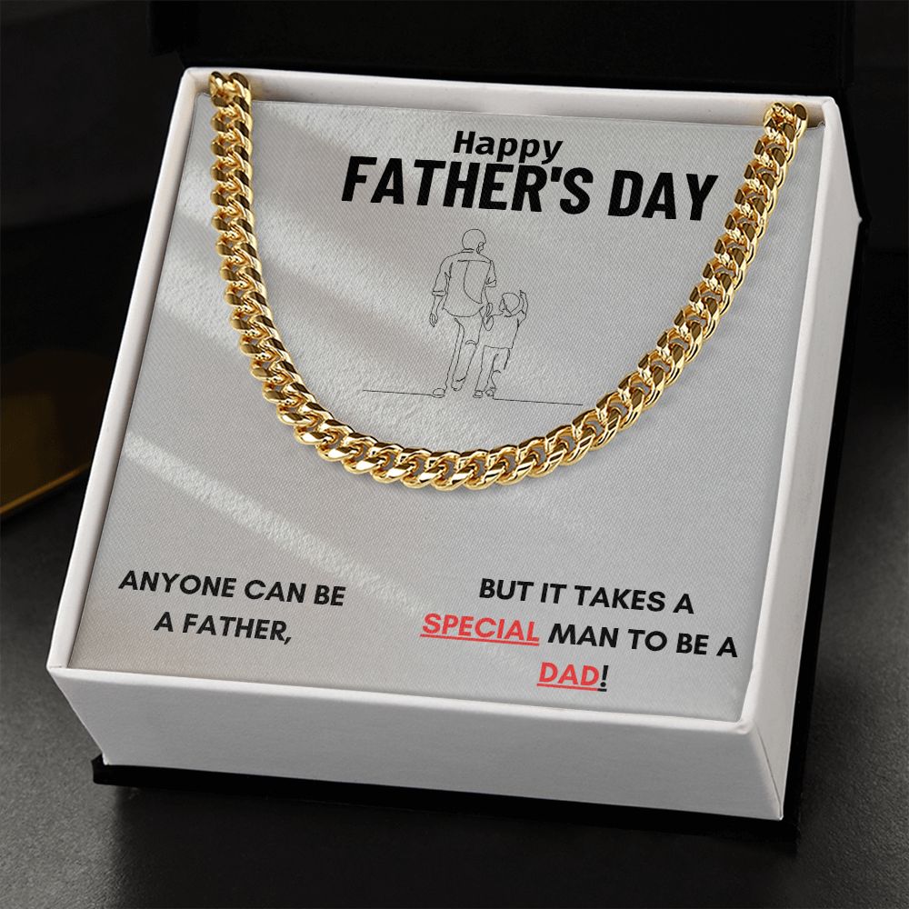 Mens Cuban Chain Link Necklace