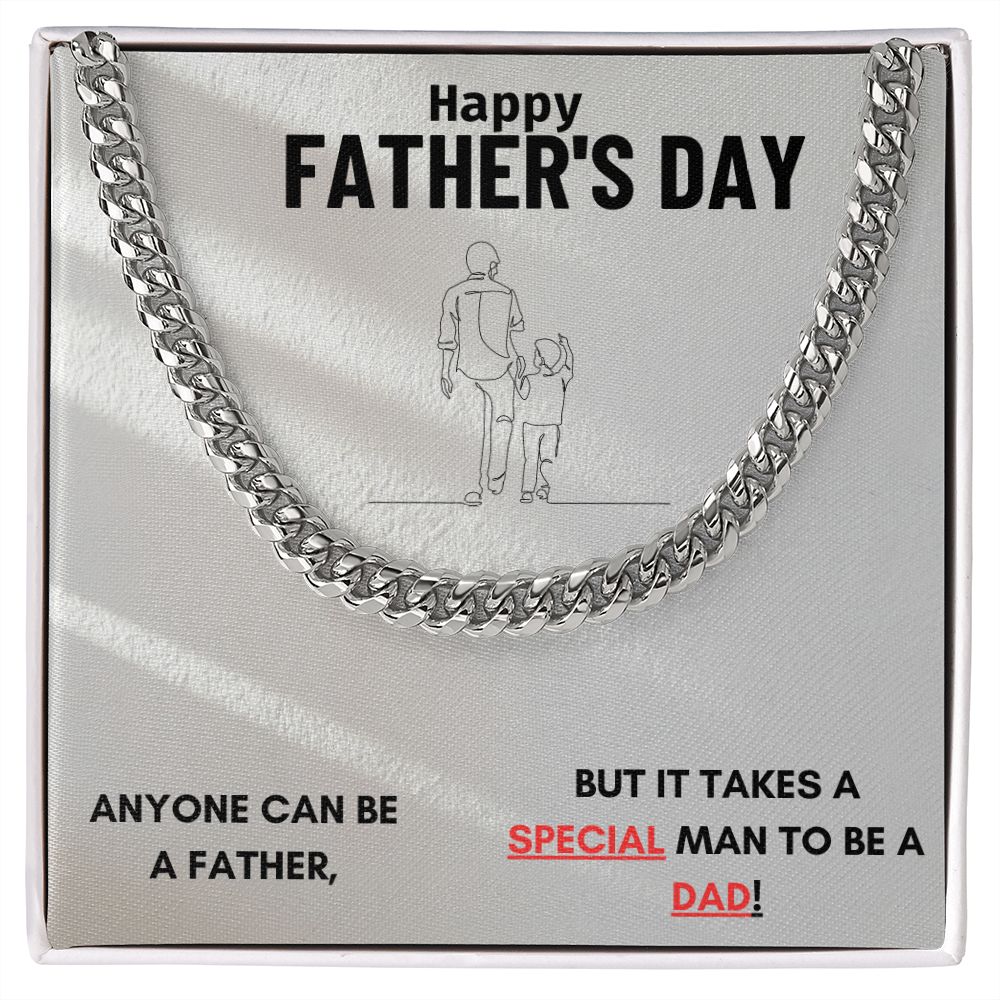Mens Cuban Chain Link Necklace