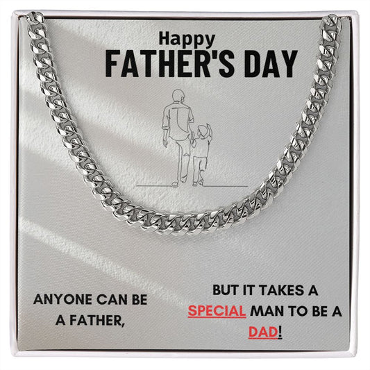 Mens Cuban Chain Link Necklace
