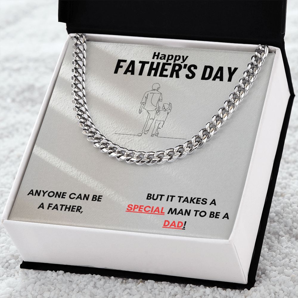 Mens Cuban Chain Link Necklace