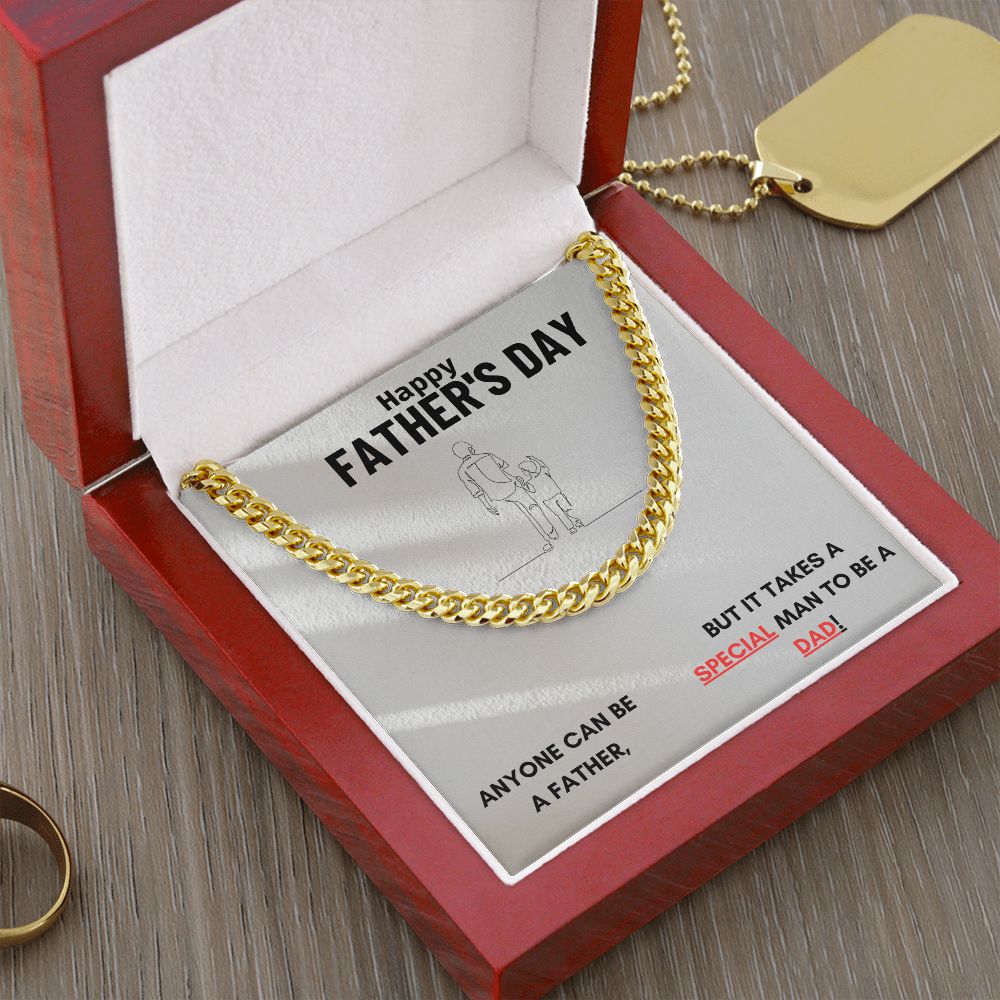 Mens Cuban Chain Link Necklace