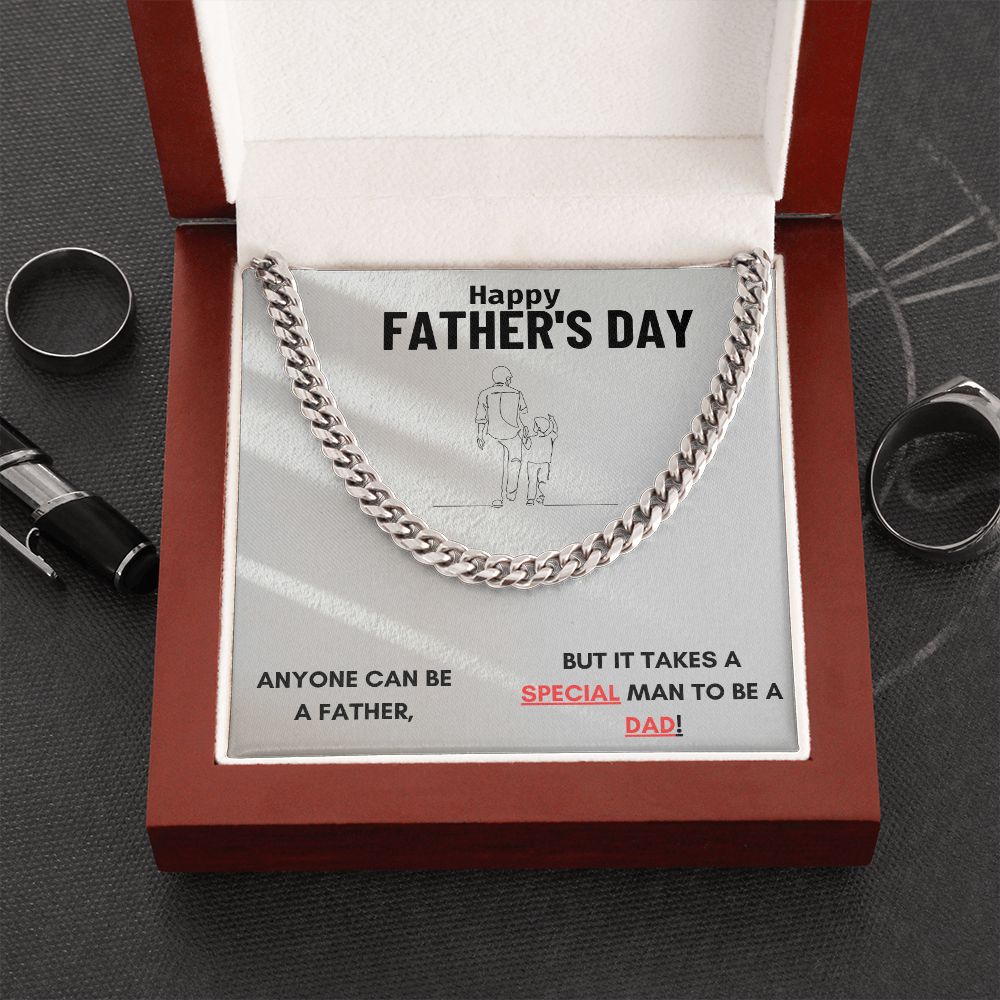 Mens Cuban Chain Link Necklace