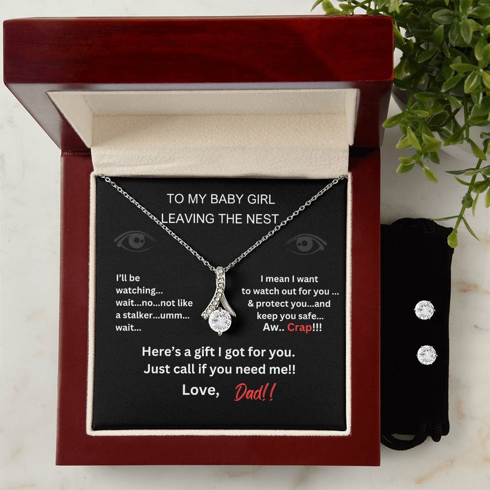 DAUGHTERS GRADUATION GIFT SET FROM DAD (LEAVING THE NEST)