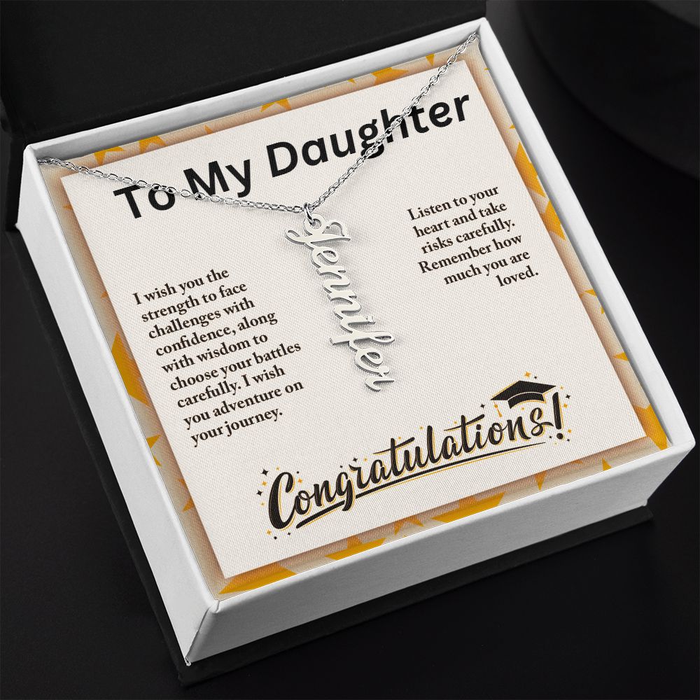 To My Daughter on Her Graduation