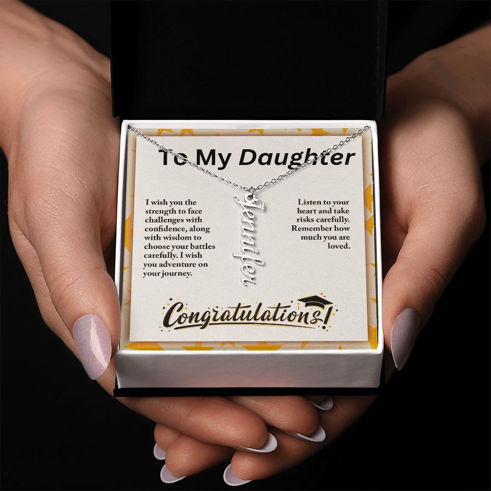 To My Daughter on Her Graduation