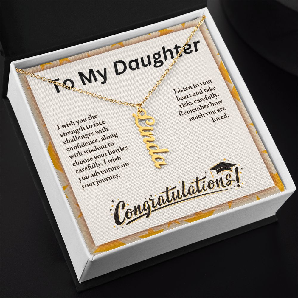 To My Daughter on Her Graduation