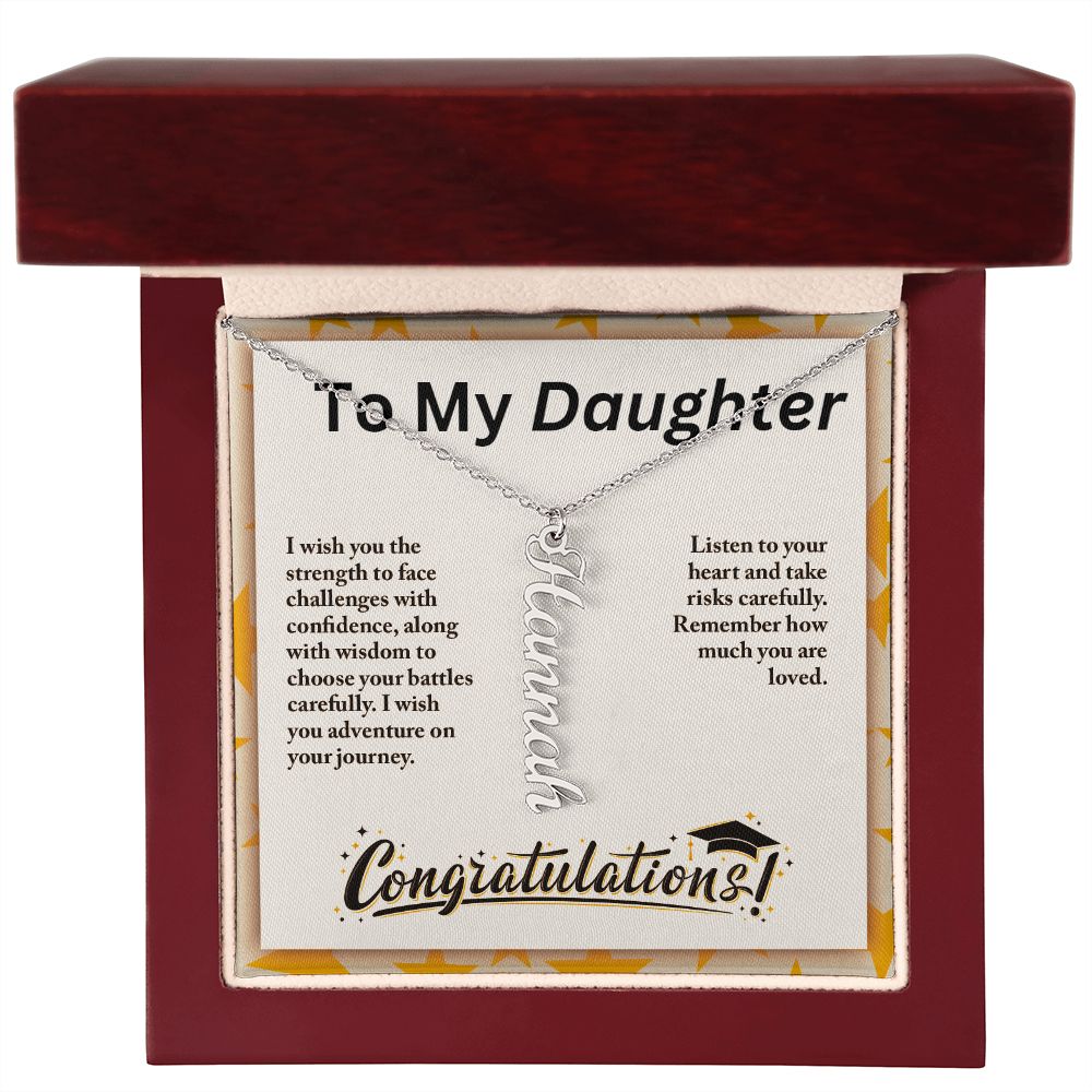 To My Daughter on Her Graduation