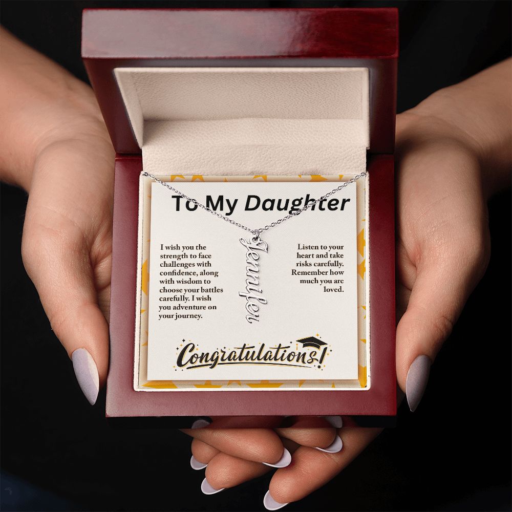 To My Daughter on Her Graduation