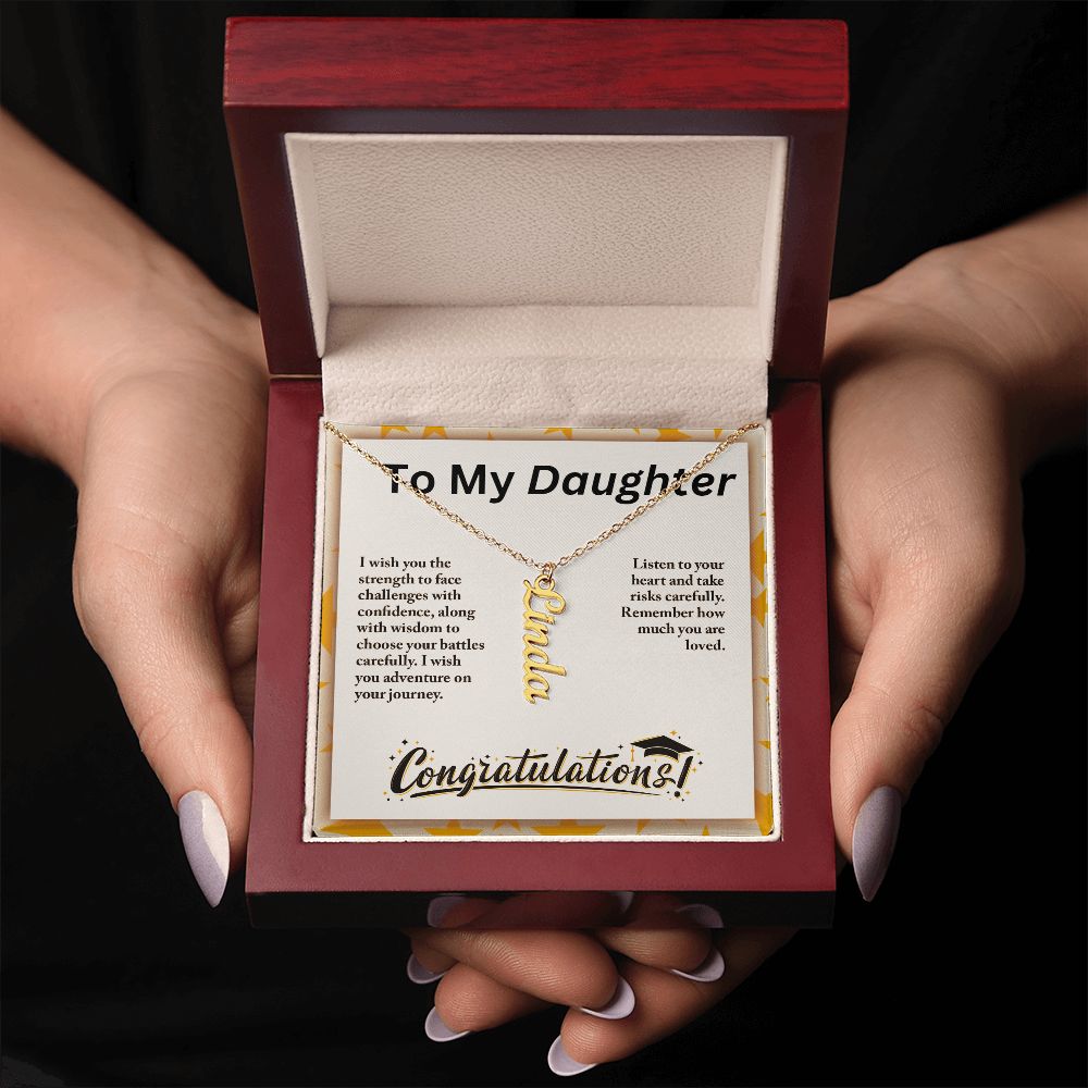 To My Daughter on Her Graduation