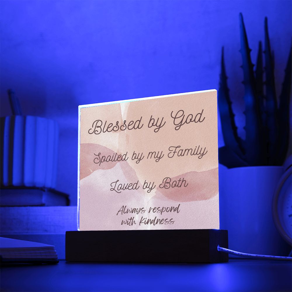 Acrylic Square Plaque