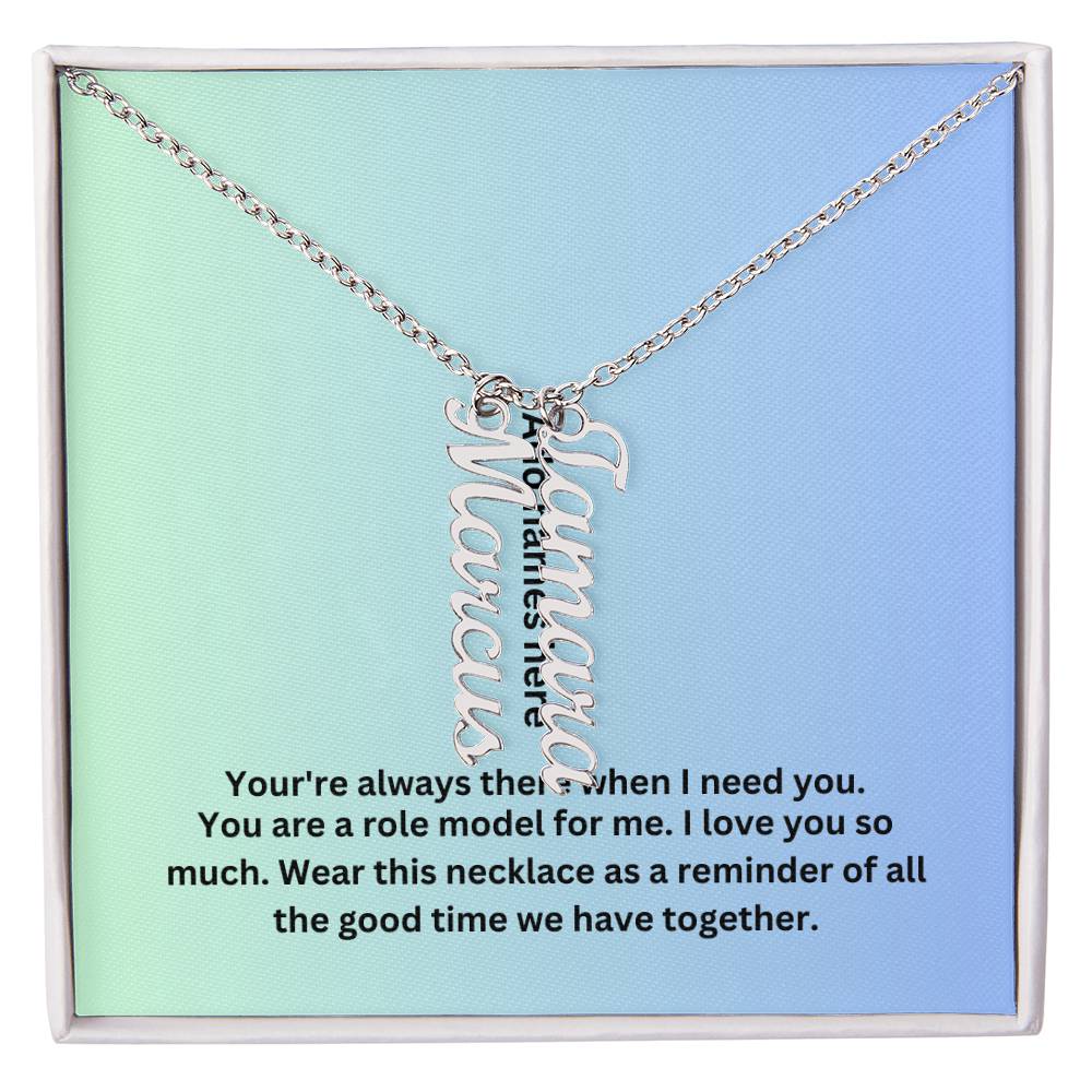A necklace for Grandma, Mom or any one special