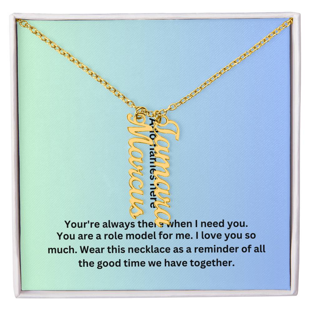 A necklace for Grandma, Mom or any one special