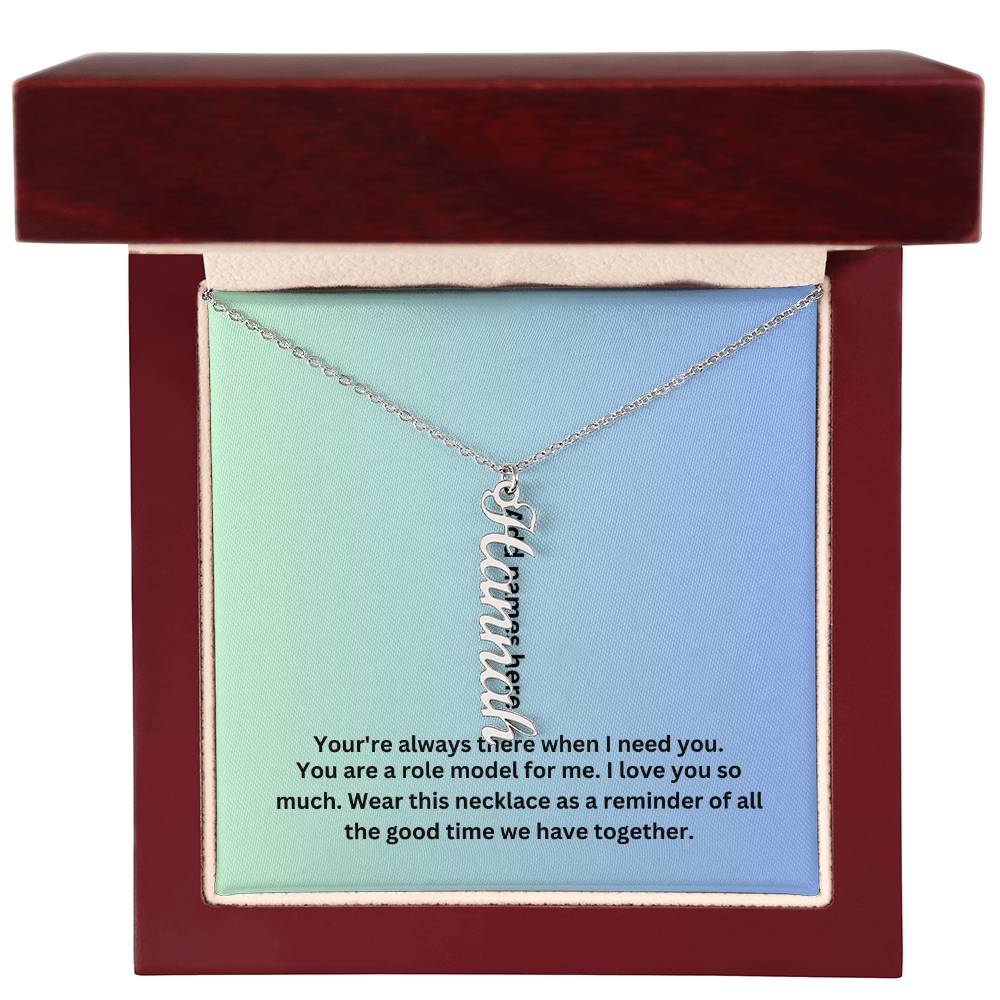 A necklace for Grandma, Mom or any one special