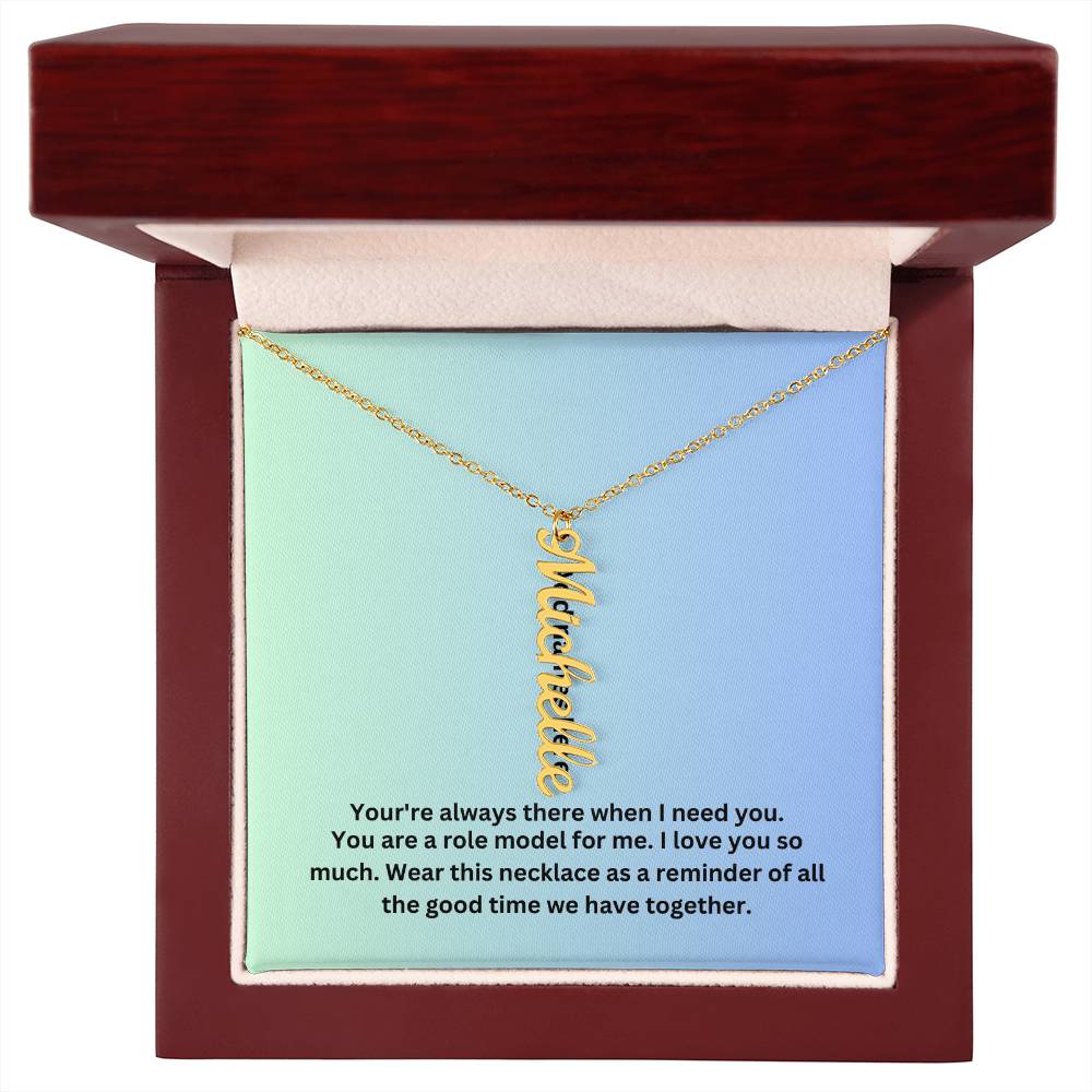 A necklace for Grandma, Mom or any one special