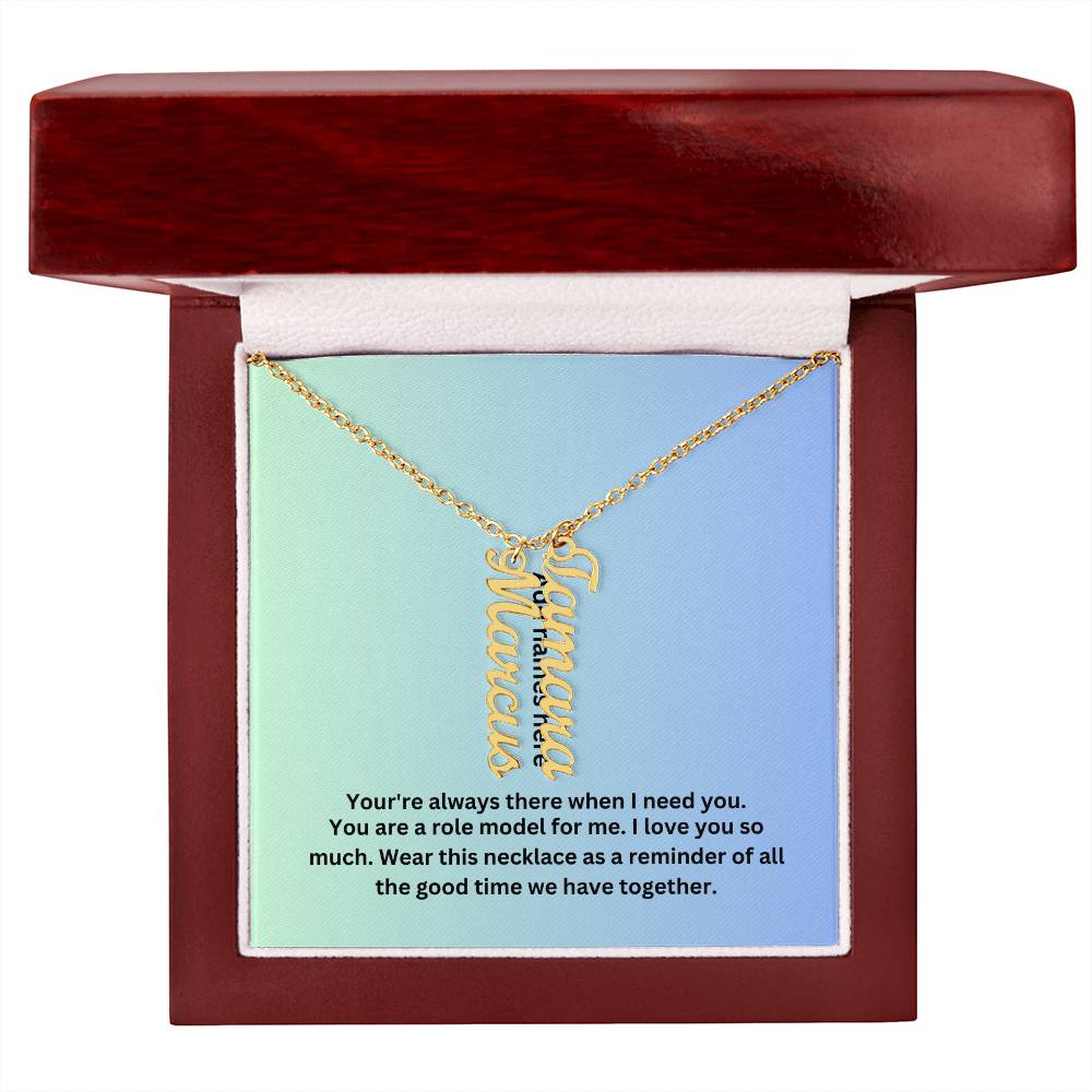 A necklace for Grandma, Mom or any one special