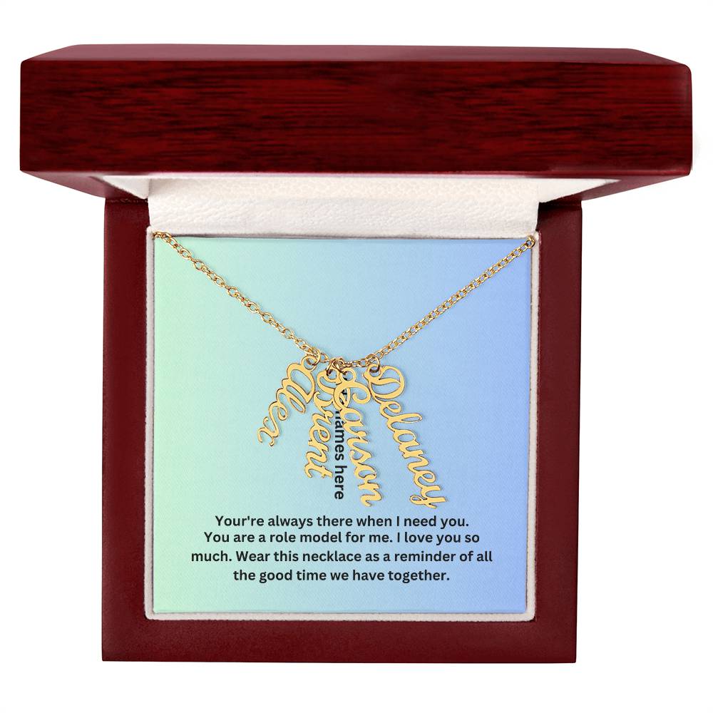 A necklace for Grandma, Mom or any one special