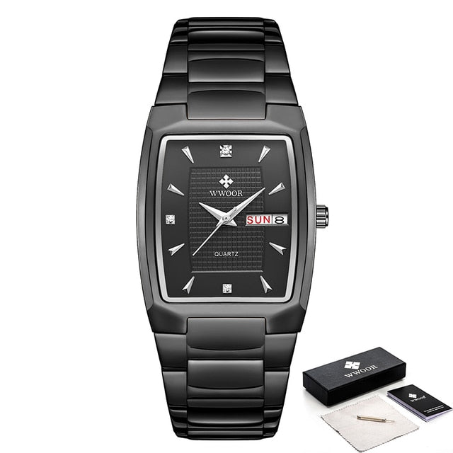 WWOOR 2021 New Square Watch Men